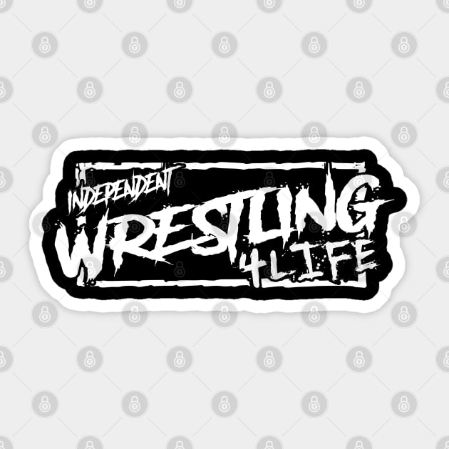 INDY WRESTLING 4LIFE Sticker by WestGhostDesign707